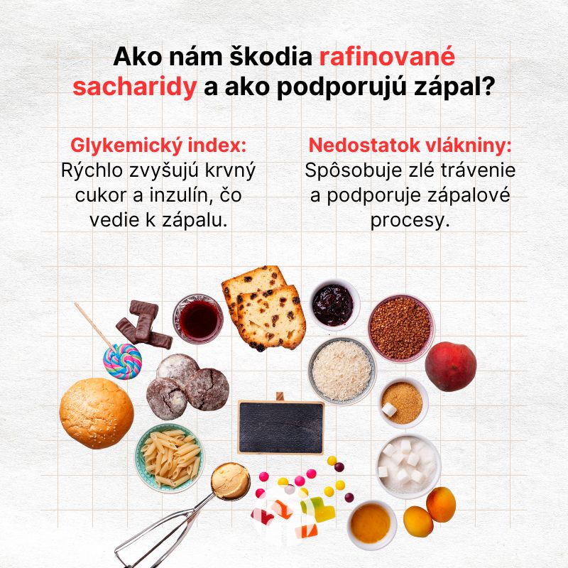 (Slovenčina) Jak nám škodí rafinované sacharidy a jak podporují zánět